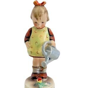 Vintage Figurine Hummel "Little Gardener" #74 TM-2 1950 Old Marked FullBee 4.5"